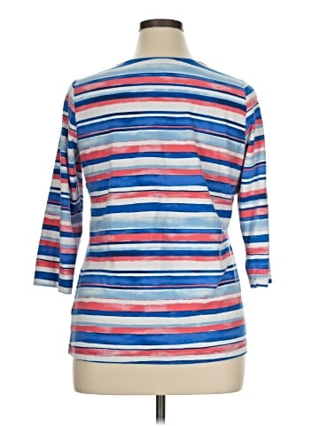Jessica London 3/4 Sleeve T-Shirt (view 2)