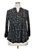 Cocomo Black Long Sleeve Blouse Size 2X - photo 1