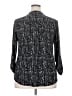 Cocomo Black Long Sleeve Blouse Size 2X - photo 2