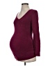 Old Navy - Maternity Burgundy Pullover Sweater Size Sm Maternity - photo 1