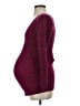Old Navy - Maternity Burgundy Pullover Sweater Size Sm Maternity - photo 5
