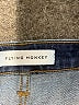 Flying Monkey Color Block Blue Jeans Size 28 waist - photo 4