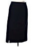 Uniqlo Solid Black Formal Skirt Size L - photo 1