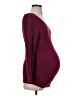 Old Navy - Maternity Burgundy Pullover Sweater Size Sm Maternity - photo 4