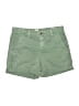 Gap Solid Green Khaki Shorts Size 4 - photo 1