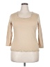 Covington Tan 3/4 Sleeve Top Size 18 - photo 1