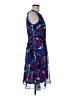 Liz Claiborne 100% Polyester Print Blue Cocktail Dress Size 6 - photo 4