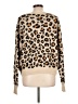 Knox Rose Animal Print Tan Pullover Sweater Size L - photo 2