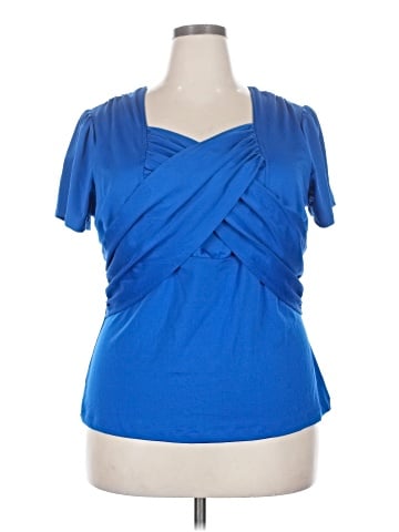 Jessica London Short Sleeve Top (view 1)