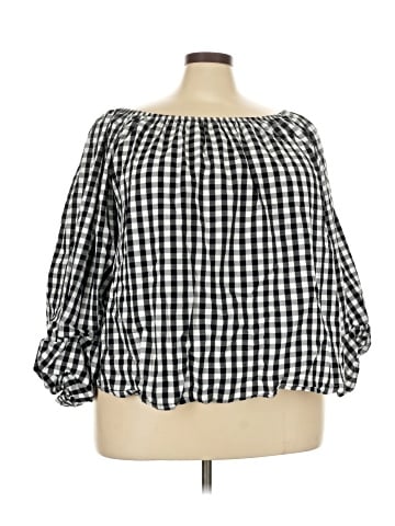 Seven7 3/4 Sleeve Blouse (view 1)
