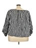 Seven7 Black 3/4 Sleeve Blouse Size 3X - photo 2