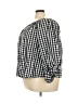Seven7 Black 3/4 Sleeve Blouse Size 3X - photo 5