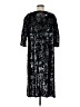 Argenti 100% Silk Black Cocktail Dress Size 6 - photo 2