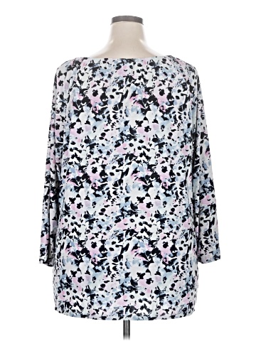 Croft & Barrow 3/4 Sleeve Blouse (view 2)