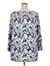 Croft & Barrow Silver 3/4 Sleeve Blouse Size 2X - photo 2