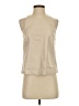 MNG 100% Polyester Ivory Sleeveless Blouse Size S - photo 1