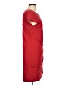 DKNY Solid Red Casual Dress Size L - photo 4