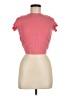 Adore Me Pink Short Sleeve Top Size M - photo 1