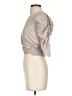 Paper Crane 100% Polyester Tan 3/4 Sleeve Blouse Size S - photo 5