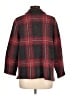 J.Jill Plaid Red Coat Size Lg Petite - photo 2