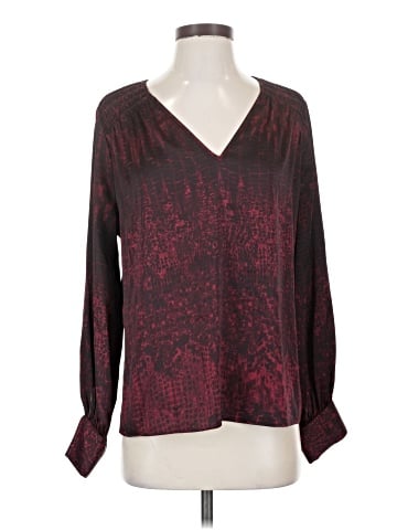 White House Black Market Long Sleeve Blouse (view 1)