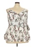 Collective Concepts 100% Polyester Ivory Sleeveless Blouse Size 3X - photo 1