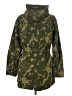 Gap 100% Polyester Camo Green Raincoat Size S - photo 2