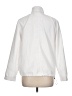 Reebok 100% Polyester White Windbreaker Size L - photo 2