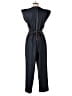 Calvin Klein Metallic Blue Jumpsuit Size 10 - photo 2
