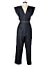 Calvin Klein Metallic Blue Jumpsuit Size 10 - photo 1