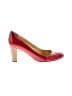 J.Crew Color Block Red Heels Size 6 - photo 1