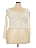 Express Ivory 3/4 Sleeve Top Size XL - photo 1