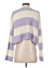 Jessica Simpson 100% Acrylic Stripes Purple Pullover Sweater Size S - photo 2