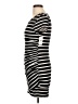 Moa Moa Stripes Black Casual Dress Size L - photo 5