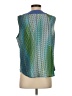 Liz Claiborne 100% Polyester Green Sleeveless Blouse Size L (petite) - photo 2