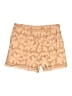 Ann Taylor 100% Cotton Paisley Gold Shorts Size 10 - photo 2