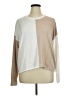 Cyrus Color Block Tan Pullover Sweater Size XL - photo 1