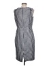Anne Klein 100% Polyester Houndstooth Gray Casual Dress Size 12 - photo 2