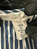 H&M L.O.G.G. Blue 3/4 Sleeve Blouse Size 8 - photo 7