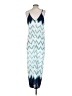 Brigitte Bailey Chevron-herringbone Teal Casual Dress Size S - photo 2