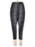 Evans Animal Print Silver Leggings Size 28 - photo 1