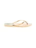 Havaianas Tan Flip Flops Size 7 - photo 1