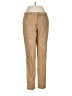 Zara Chevron-herringbone Tan Casual Pants Size M - photo 1