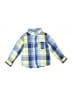 Cat & Jack Plaid Blue Long Sleeve Button-Down Shirt Size 3T - photo 1