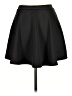 Shein Solid Black Formal Skirt Size L - photo 2