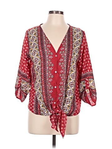 West Kei 3/4 Sleeve Blouse (view 1)