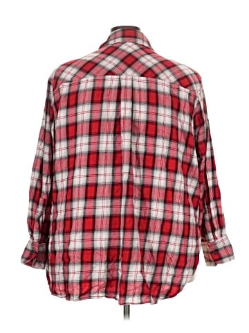 Lane Bryant Long Sleeve Button-Down Shirt (view 2)