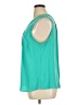 Apt. 9 100% Polyester Teal Sleeveless Blouse Size XL - photo 5