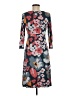 Boden Print Gray Casual Dress Size 6 - photo 2