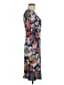 Boden Print Gray Casual Dress Size 6 - photo 4